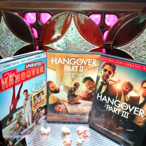 Warner Bros. Other - The Hangover Trilogy DVD Set Unrated Special Edition Uncut Theatrical Version